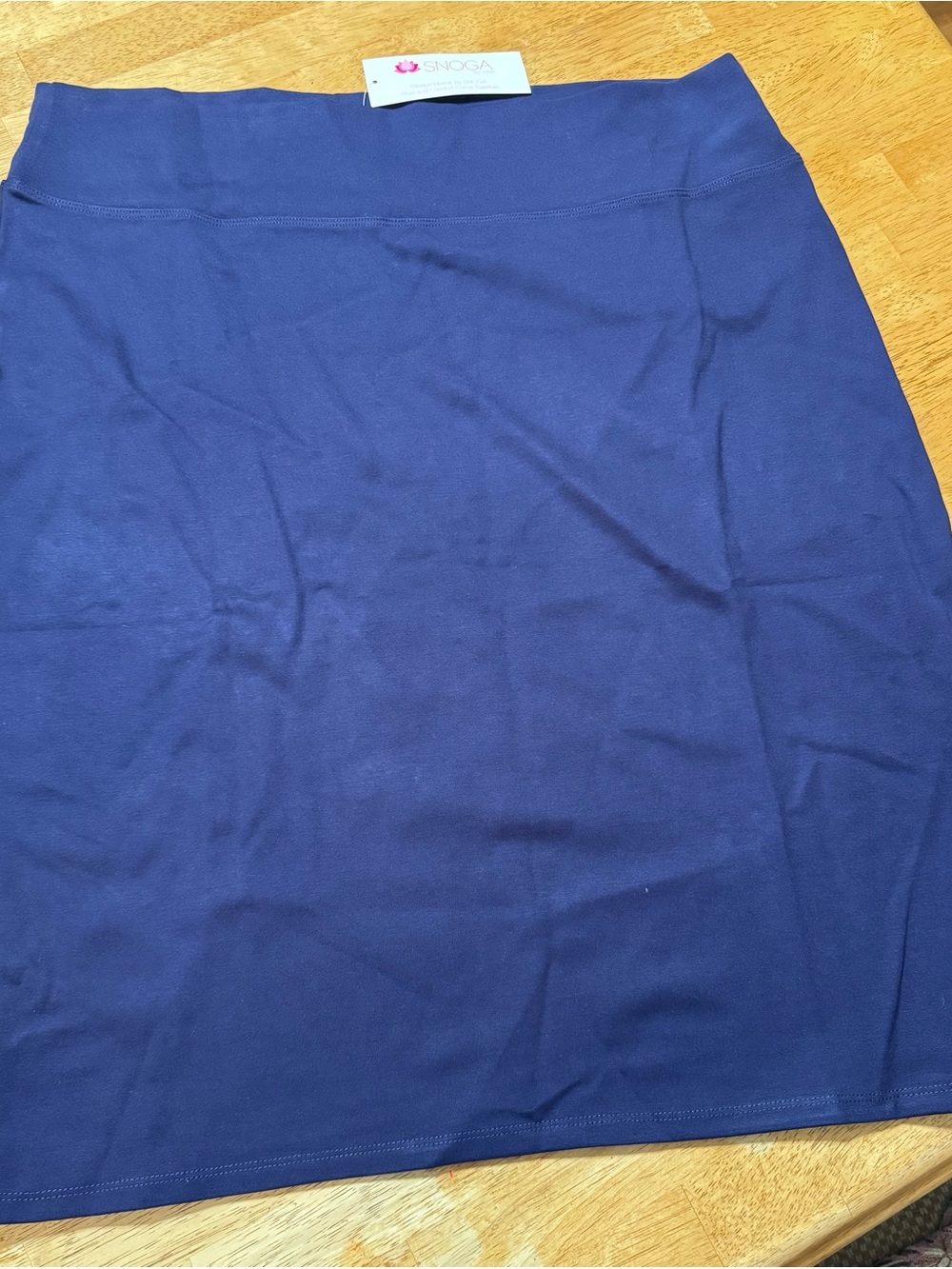Navy Pointe Slim Snoga Pencil Skirt 24 inches Size 1x